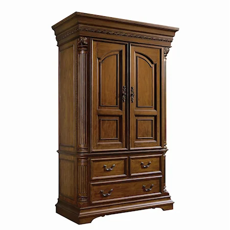 Traditional Bedroom Armoire